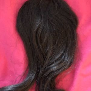 Bellami side swept Clip in bangs